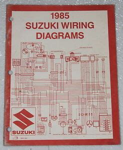 Ssangyong musso korando service manuals electrical wiring diagrams. 1985 SUZUKI Motorcycle and ATV Electrical Wiring Diagrams ...