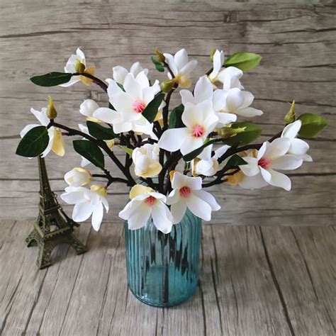We did not find results for: Magnolia Artificial Flower Short Branch Multi head ...