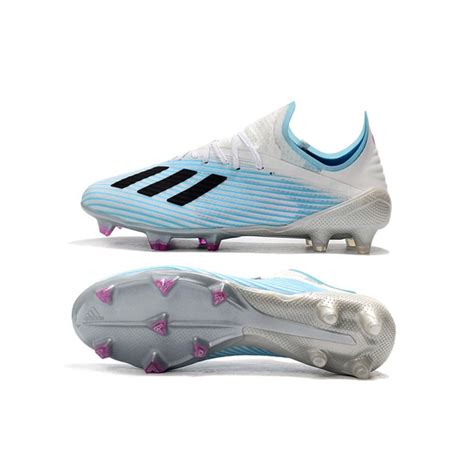 We guarantee authenticity on every sneaker purchase or your money back. Fotbollsskor adidas X 19.1 FG Vit Blå Svart