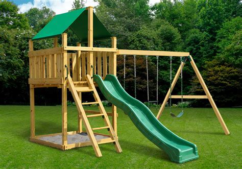 Discovery Fort With Swing Set Diy Kit