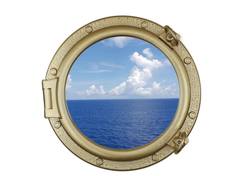 Shop with afterpay on eligible items. Wholesale Gold Finish Decorative Ship Porthole Window 20in ...