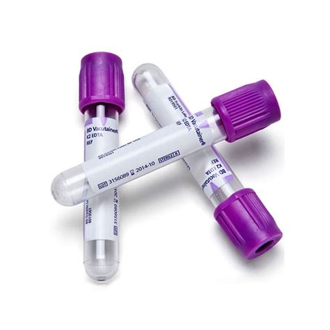 Bd Vacutainer Plus Plastic Whole Blood Tube Lavender Sexiz Pix