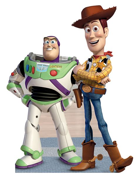 2 cute chibi characters from cartoon to ready for party. Buzz Lightyear And Woody | Clipart Panda - Free Clipart Images