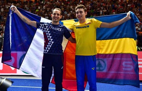 Renaud lavillenie et sa compagne nagent dans le « bonheur ». Renaud Lavillenie & Armand Duplantis -2 great champions ...