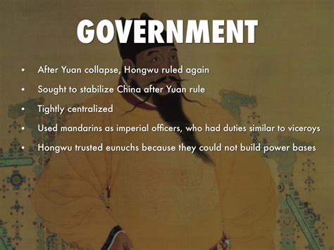 Ming Dynasty Government And Collapse By Christopher