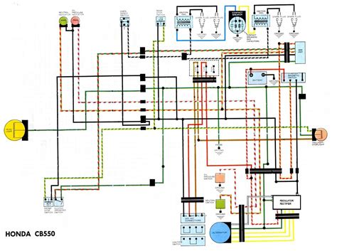 What is confusing, with the factory schematic, is the connection between the two coils and what, exactly, is grounded. Cb550F Wiring Diagram - What Is Needed For A Bare Minimum ...