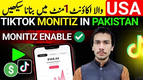 Tiktok Monetization In Pakistan Create Usa Tiktok Account Earn