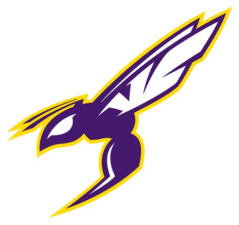 Hornets Logo : 1 : A hornet character mascot logo design. png image