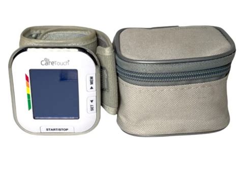 Care Touch Fully Automatic Wrist Blood Pressure Cuff Monitor Care