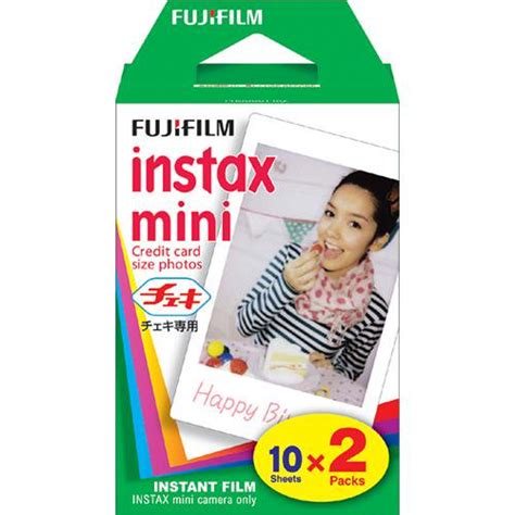 Fujifilm Instax Mini Twin Film Pack 20 Exposures