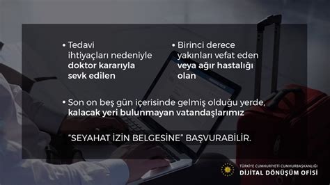 Bu anlamda seyahat izin belgesi almak için gerekli şartlar ve yapılması gerekenler ilgili. E-Devlet Seyahat İzin Belgesi Nasıl Alınır? - Tamindir