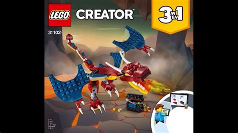 31102 fire dragon moc alternate fire cobra. LEGO 31102 fire dragon instruction - YouTube