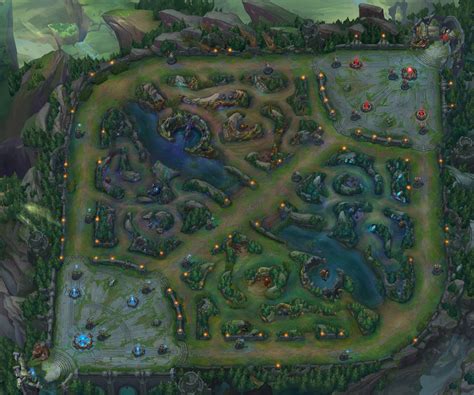 League Of Legends New Season 4 Map Image Arqade