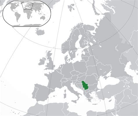 Geografski Položaj Republike Srbije Srbija Pod Lupom