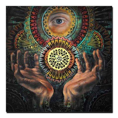 The Eye Of Providence Canvas Print All Seeing Eye Of God Forefathers Art