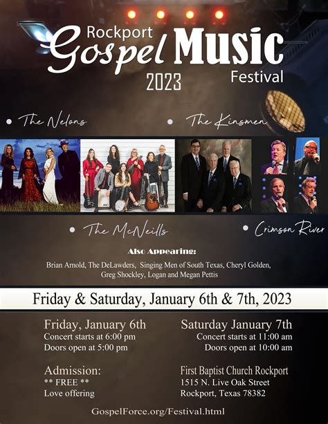 Gospel Festivals 2024 Glenda Darlleen