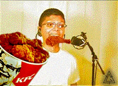 Search, discover and share your favorite fried chicken gifs. I move away from the mic to eat KFC