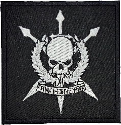 Warhammer 40k Badge Embroidered Patch Sew On Or Iron On 350