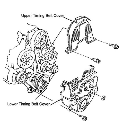 Could I Get A Diagram Of The Timing Marks And Aux Belt For A 2002 Honda