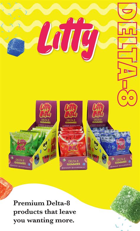 Litty Bites Delta 8 Gummies