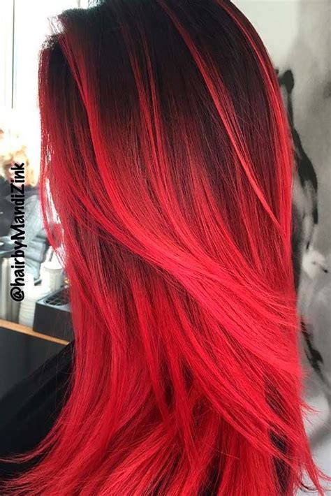 There always will be ladies who. 23 Beautiful Red Ombre Hair | Hair | Pinterest | Hair ...