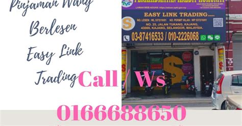 Delivery servis untuk mereka yang sibuk berkerja atau yang tak ada transport datang pejabat kami. Pinjaman Beribadi Kajang : PINJAMAN WANG BERLESEN. -Nak ...
