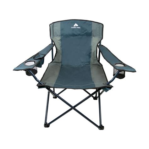 Ozark Trail Oversized Tailgate Quad Folding Camp Chair For Enjoying