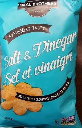 Neal Brothers Foods Brand Salt And Vinegar Kettle Chips Recalled Cfig