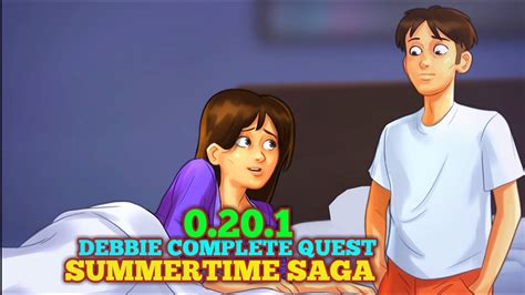 Debbie Complete Quest Summertime Saga Full Walkthrough Youtube
