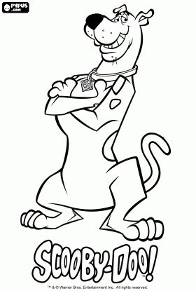 Do you know the breed of dog famous detective? Scooby Doo Coloring Pages - Z31 Coloring Page