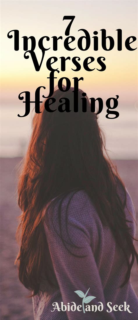 Healing Scriptures Prayers For Healing Healing Quotes Prayer For