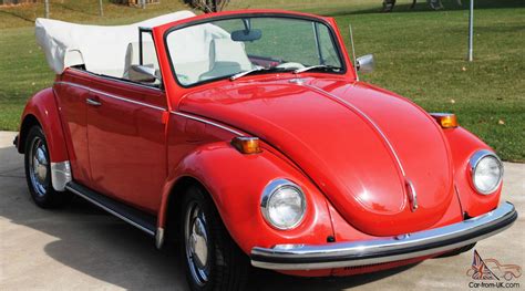 1972 Volkswagen Classic Super Beetle Convertible Fresh Restoration