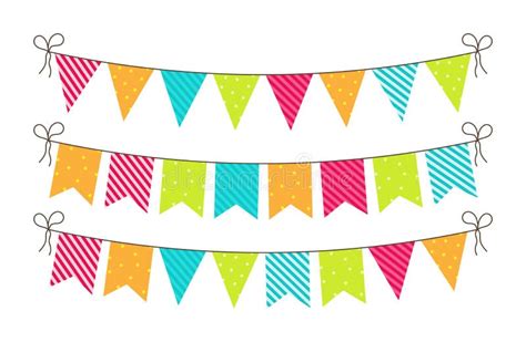 Party Bunting Birthday Flags And Garland Fun Decoration For