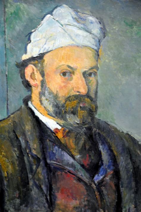 Paul Cézanne Self Portrait 1880 At Neue Pinakothek Art Museum Munich Germany Cezanne Art Paul