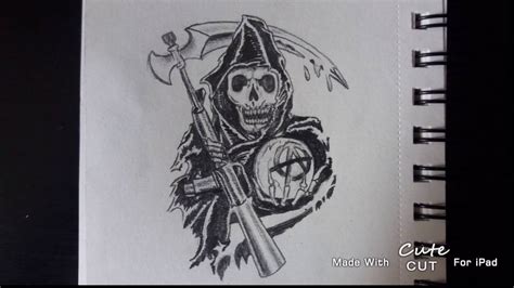 Sons Of Anarchy Reaper Drawing Youtube