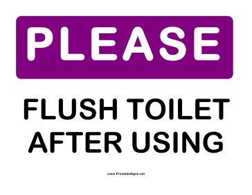 Shop affordable wall art to hang in dorms, bedrooms, offices, or anywhere blank walls aren't welcome. Please Flush Toilet Sign | Printables | Pinterest | Flush ...