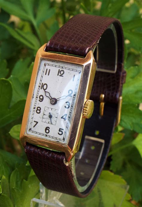 Mid-size 9ct Rose Gold Wrist Watch, 1928 | 557639 | Sellingantiques.co.uk