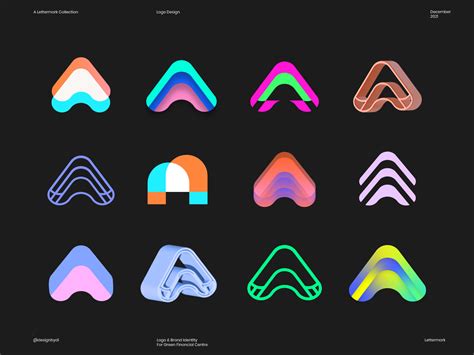 A Lettermark Logos Collection By Designbydi On Dribbble