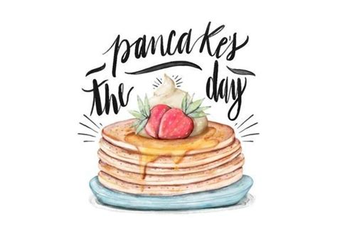 Pancake day changes each year. Pancake's Day Illustration (avec images)