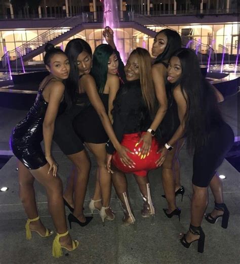 pinterest ~girly girl add me for more 😏 squad goals black bestie goals squad outfits