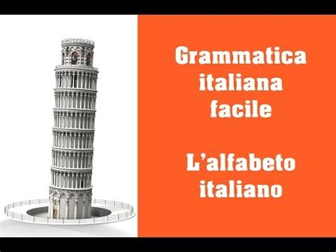 Non tutte le lettere dell'alfabeto erano utili! L'alfabeto italiano - YouTube