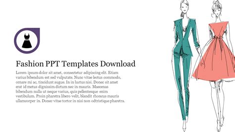 Creative Fashion Ppt Templates Free Download Slide