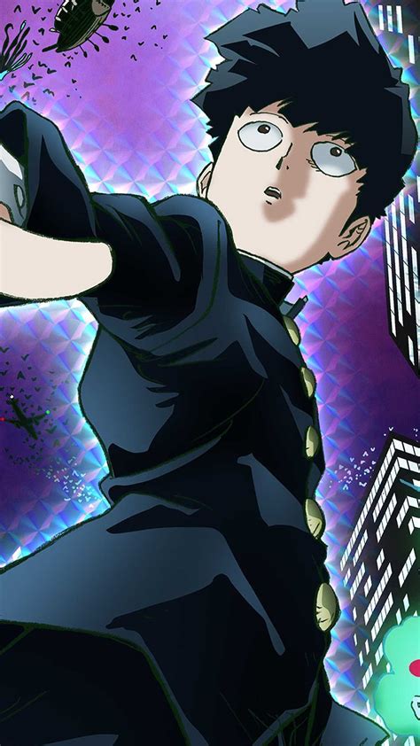 Mob Psycho Phone Wallpapers Wallpaper Cave