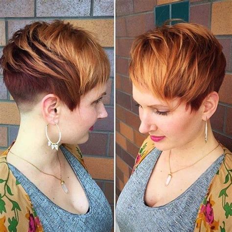 An undercut pixie cut is a women's haircut where the sides or back are shaved and disconnected from the short hair on top. 25 Edgy Pixie Undercut Ideas To Try Right Now! [August ...