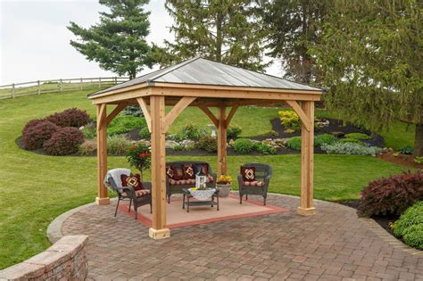 Wooden Pavilion Kits for Your Backyard - YardCraft