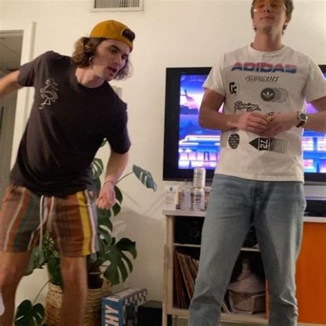 We live in the same apartment complex, so me, drew, maddie and jd set up an entire war zone in the hallway at 3 in the morning, just blasting each other … we snuck into rudy's room and blasted him. Colored striped shorts worn by Chase Stokes on the ...