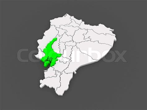 Map Of Guayaquil Ecuador Stock Image Colourbox