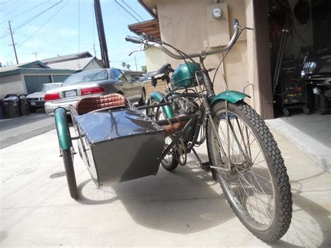 Check out our bike with sidecar selection for the very best in unique or custom, handmade pieces from our shops. Whizzer with sidecar. - Motorized Bicycle Engine Kit Forum ...