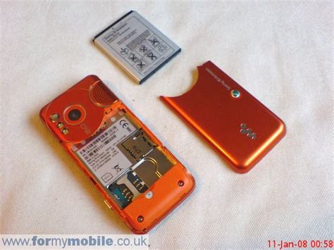 Как разобрать телефон Sony Ericsson W610i Блогофолио Романа Паулова