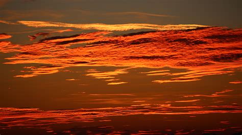 Evening Red Sky Sunset 4k Sunset Wallpapers Sky Wallpapers Nature